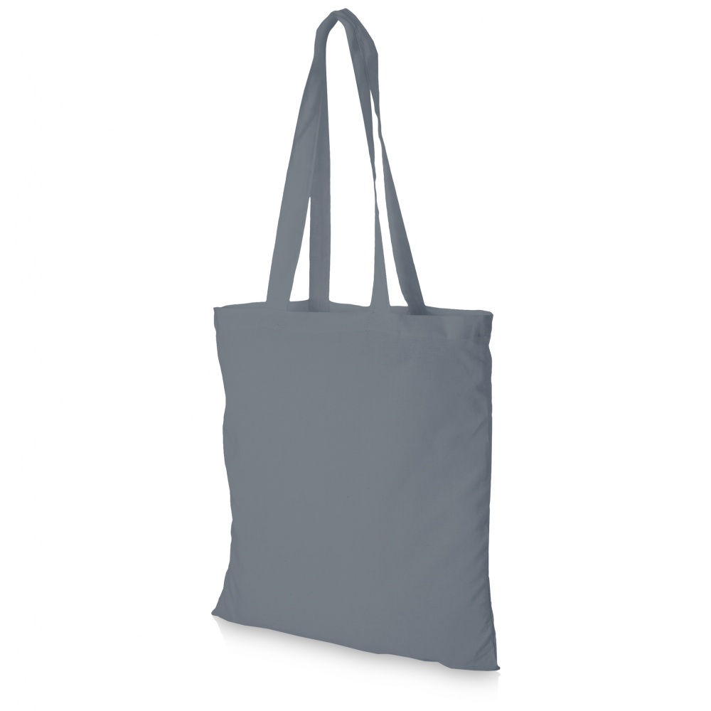 Logotrade promotional items photo of: Madras cotton tote, grey