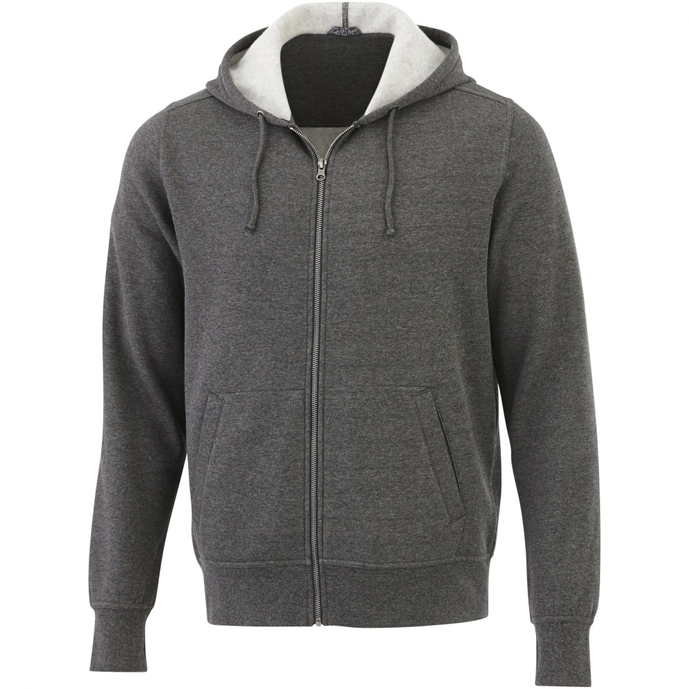 Logotrade promotional gift picture of: Cypress full zip hoodie, dark grey