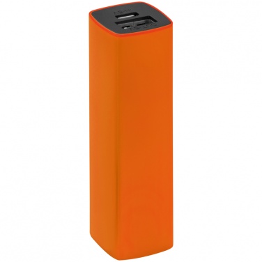 Logotrade promotional item image of: 2200 mAh Powerbank with case, Orange