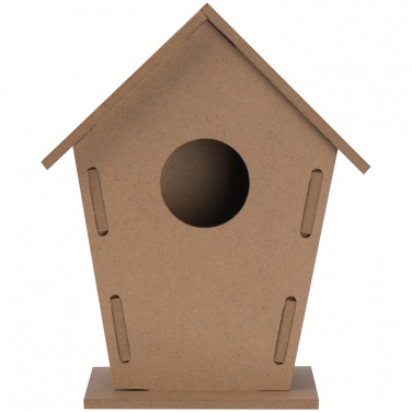 Logo trade promotional gifts picture of: Bird house, beige