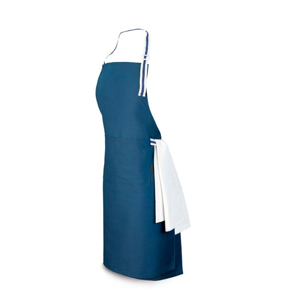 Logo trade promotional merchandise picture of: GINGER apron, blue