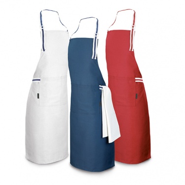 Logo trade promotional products image of: GINGER apron, blue