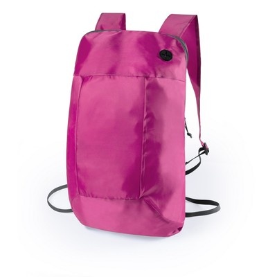 Logotrade promotional gift picture of: Foldable backpack, Pink