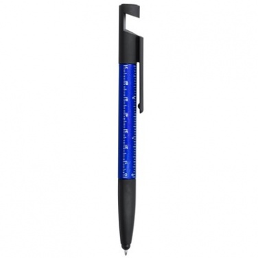 Logo trade promotional giveaways picture of: Multifunctional tool, ball pen, screen cleaner, ruler, phone stand, touch pen, screwdrivers