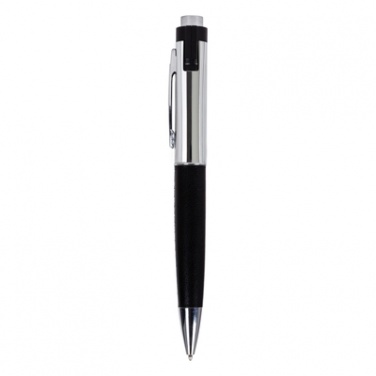 Logotrade corporate gift image of: Mauro Conti ball pen with USB memory stick, Black