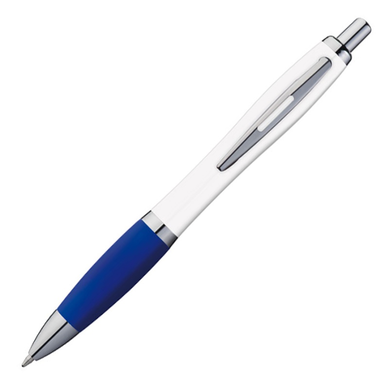 Logo trade promotional item photo of: Ball pen KALININGRAD, Blue