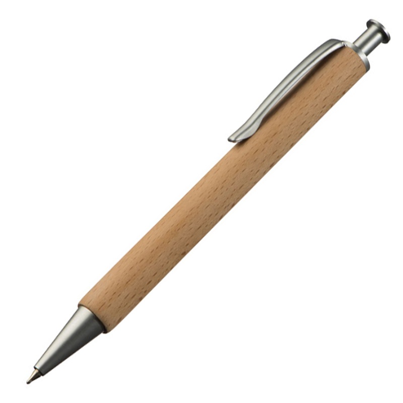 Logo trade business gift photo of: Ball pen IPANEMA, Brown