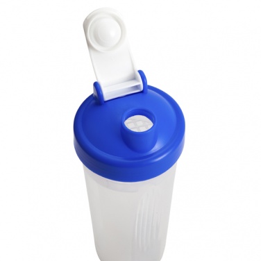 Logotrade promotional product image of: 600 ml Muscle Up shaker, blue