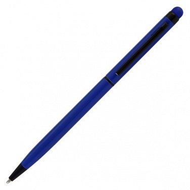 Logo trade promotional gifts picture of: Touch Top ballpen, blue