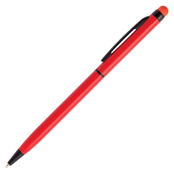 Logotrade advertising product picture of: Touch Top ballpen, red