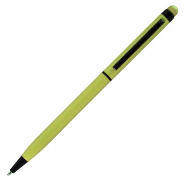 Logotrade advertising product image of: Touch Top ballpen, light green