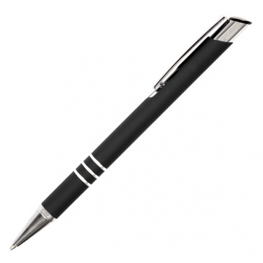 Logo trade promotional merchandise image of: Precioso ballpen, black