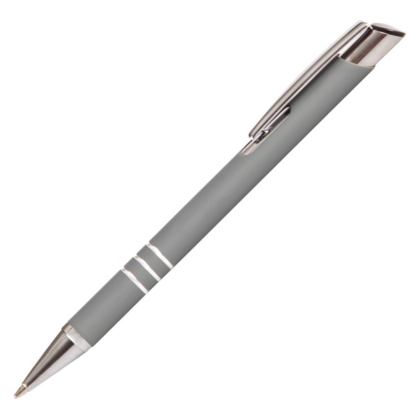 Logotrade advertising product image of: Precioso ballpen, grey