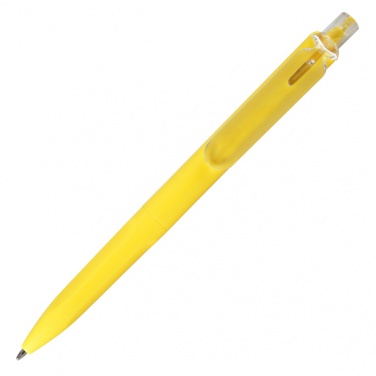 Logo trade promotional gifts image of: Snip ballpen, yellow 