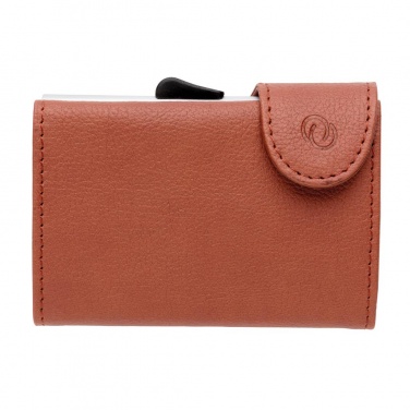 Logotrade promotional merchandise photo of: C-Secure RFID card holder & wallet, brown