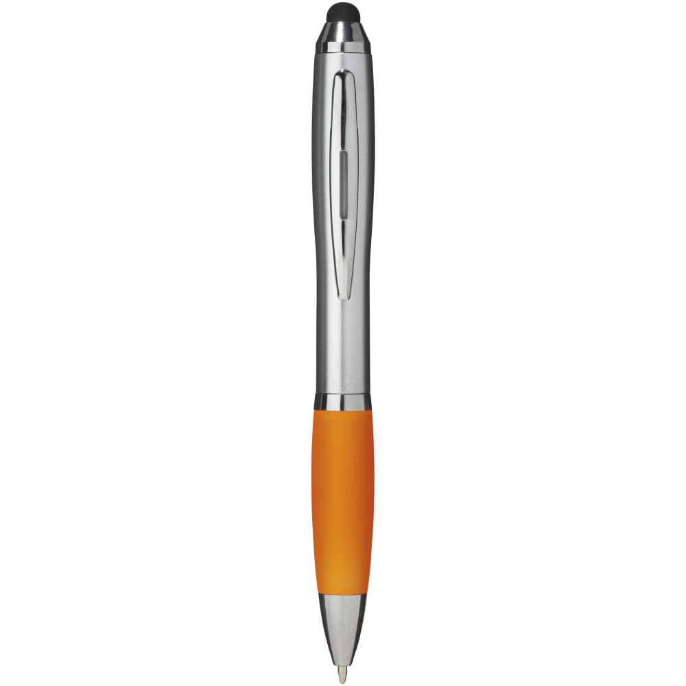 Logo trade promotional giveaways picture of: Nash stylus ballpoint pen