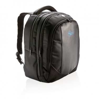 Logotrade promotional gift picture of: Swiss Peak laptop backpack, Black