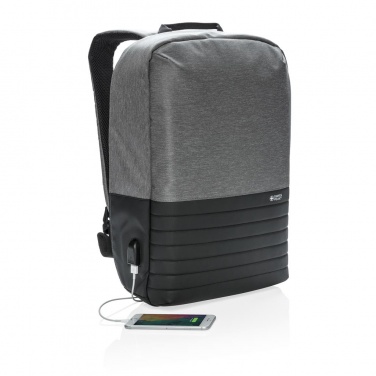 Logotrade promotional merchandise image of: Swiss Peak RFID anti-theft 15" laptop backpack