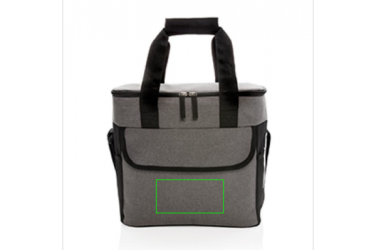 Logo trade business gifts image of: Large basic cooler bag
, Grey