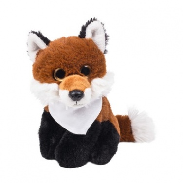 Logo trade promotional gifts image of: Savvy, plush fox, brown