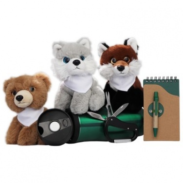 Logotrade corporate gift picture of: Savvy, plush fox, brown