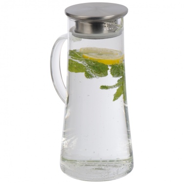 Logo trade promotional products picture of: Glass carafe 1400 ml