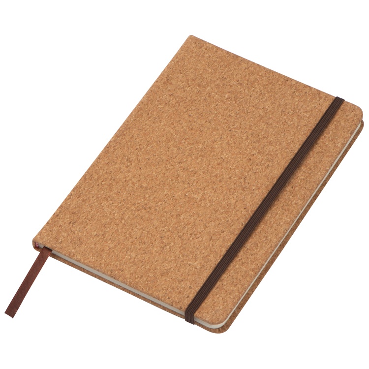 Logotrade promotional merchandise photo of: Cork notebook - DIN A5, beige