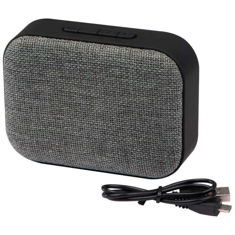 Logotrade promotional giveaways photo of: Bluetooth speaker + radio, grey