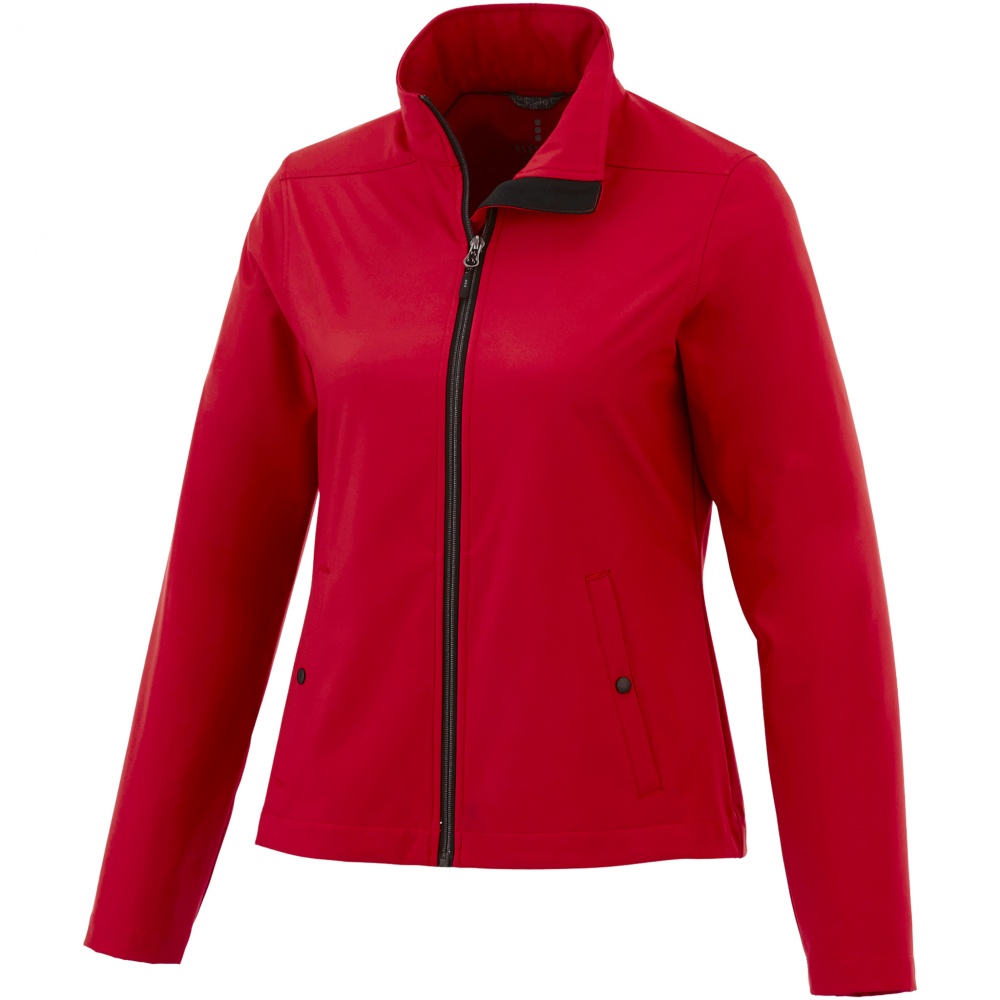 Logo trade corporate gift photo of: Karmine SS Lds Jacket, Red, XS