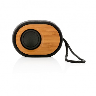 Logotrade promotional item picture of: Cool Bamboo X  speaker, black