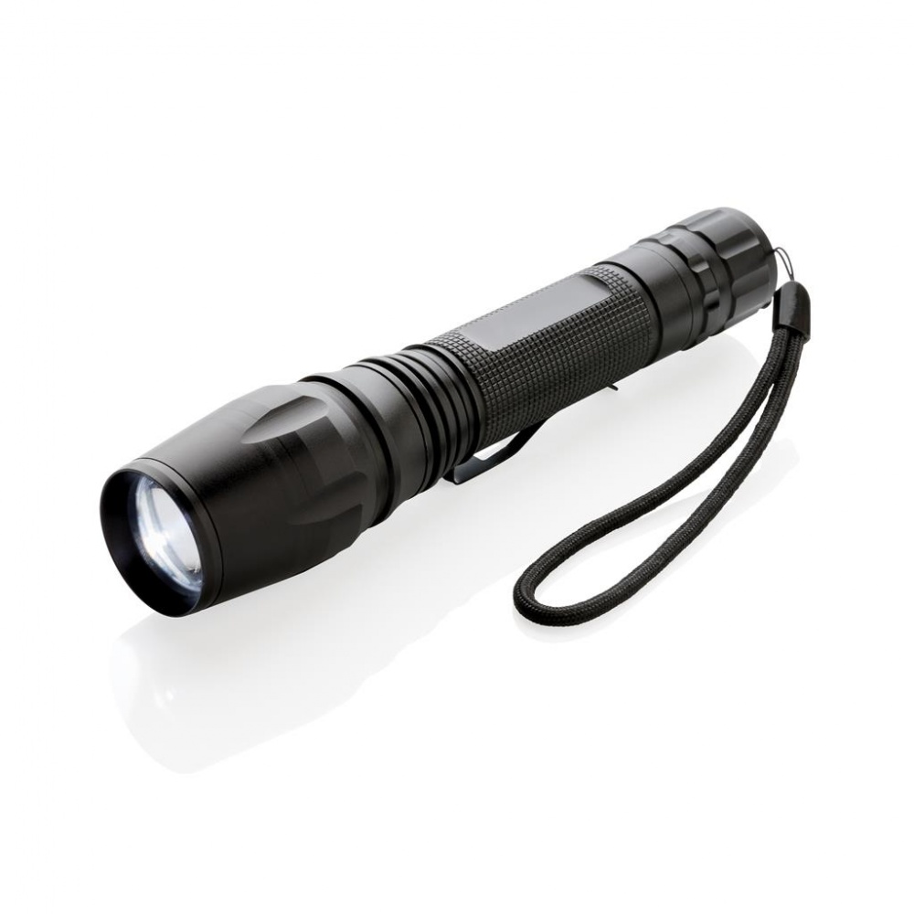 Logotrade promotional item picture of: 10W Heavy duty CREE torch, black