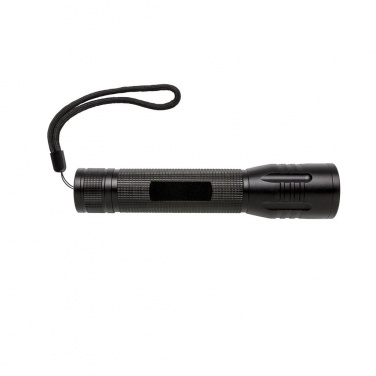 Logo trade corporate gifts picture of: 3W large CREE torch, black