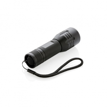 Logo trade promotional products picture of: 3W medium CREE torch, black