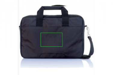 Logo trade promotional giveaways picture of: Swiss Peak 15.4” laptop bag, black