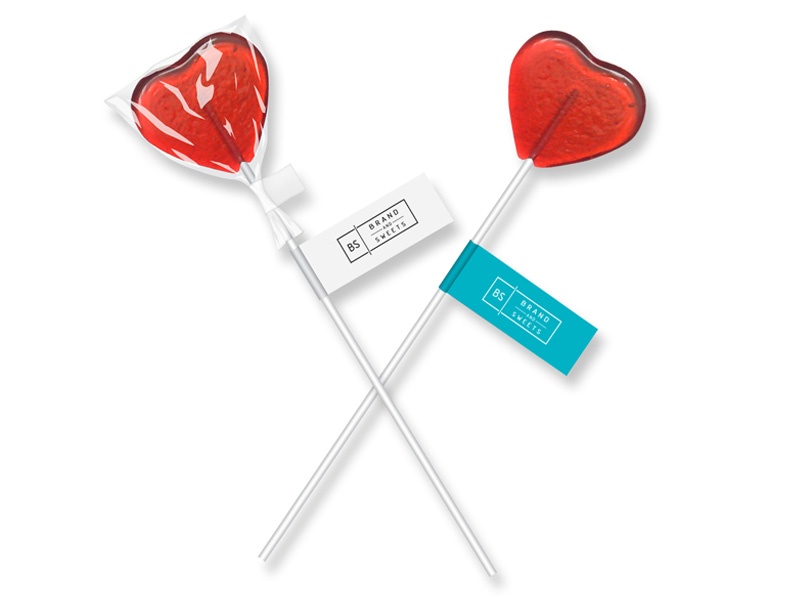 Logo trade promotional items picture of: Swinging lollipops