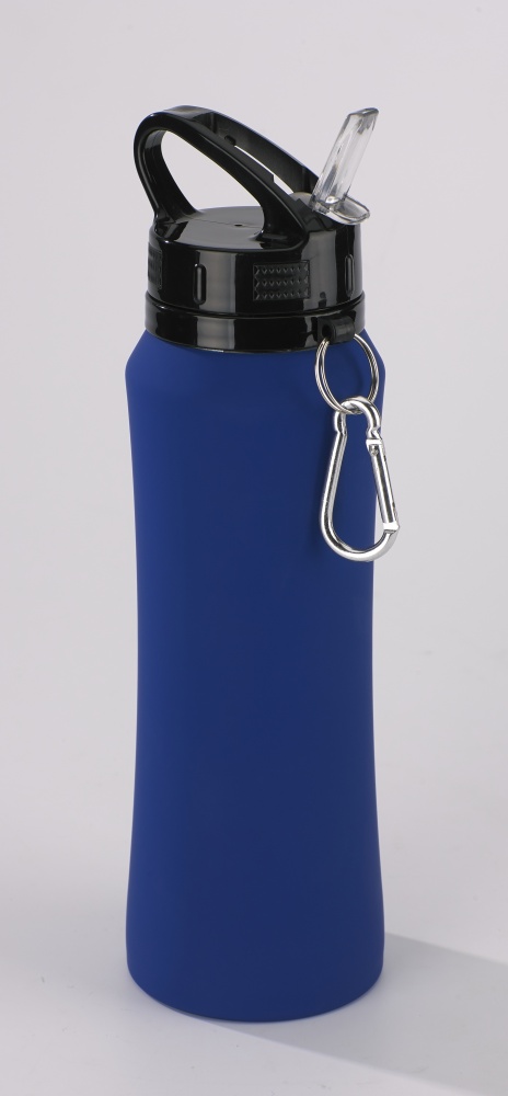 Logotrade advertising products photo of: Water bottle Colorissimo, 700 ml, dark blue