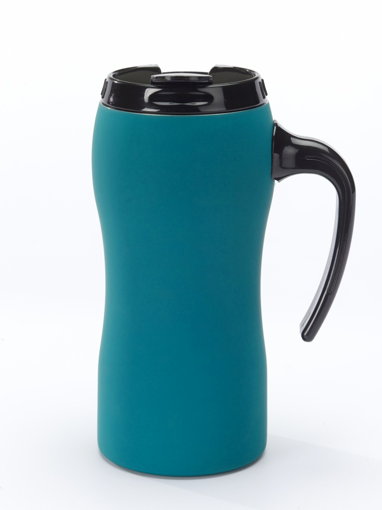 Logotrade advertising product image of: THERMAL MUG COLORISSIMO, 500 ml, turquoise