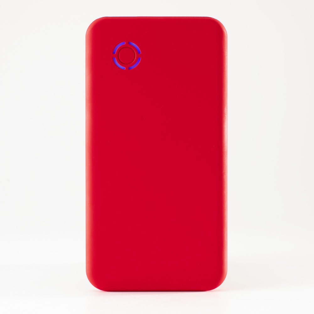 Logo trade promotional items picture of: RAY power bank 4000 mAh, red