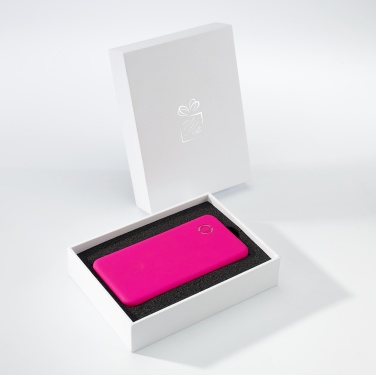 Logo trade promotional gift photo of: RAY power bank 4000 mAh, pink