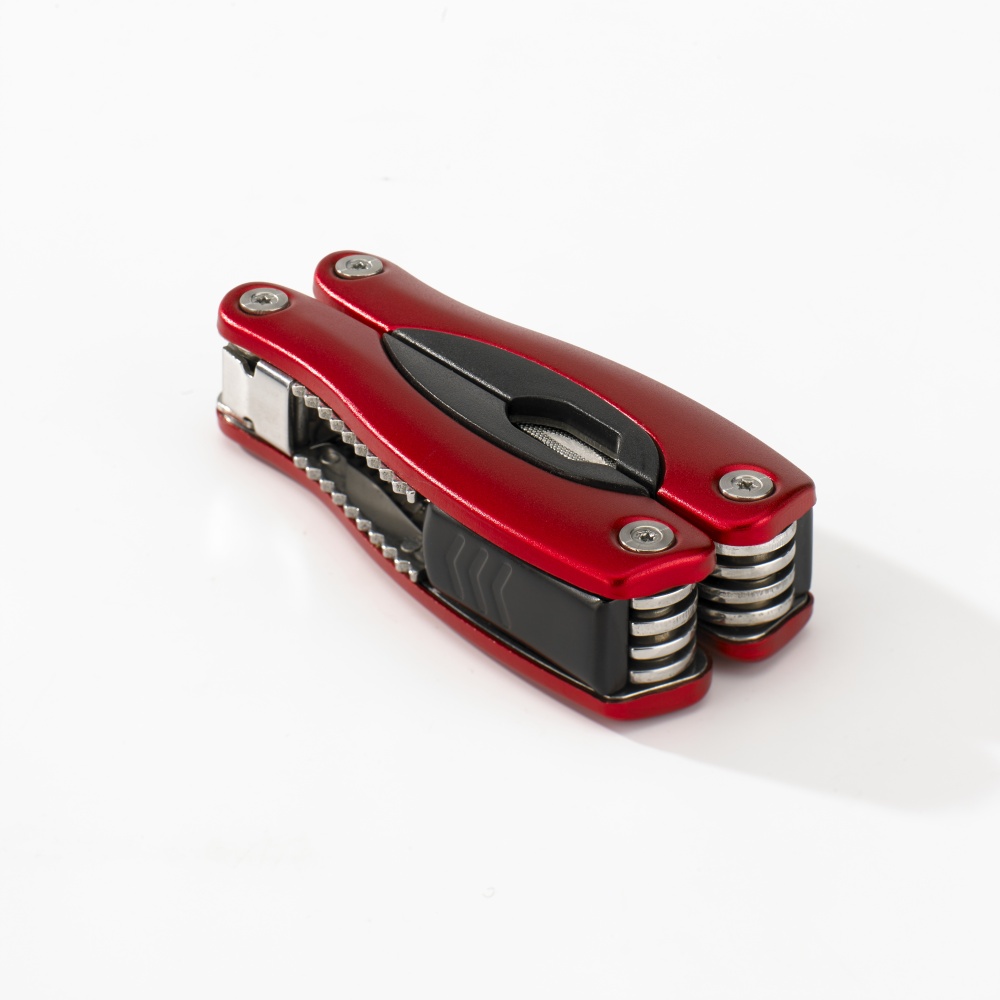 Logo trade promotional giveaways picture of: LARGE MULTITOOL COLORADO, red