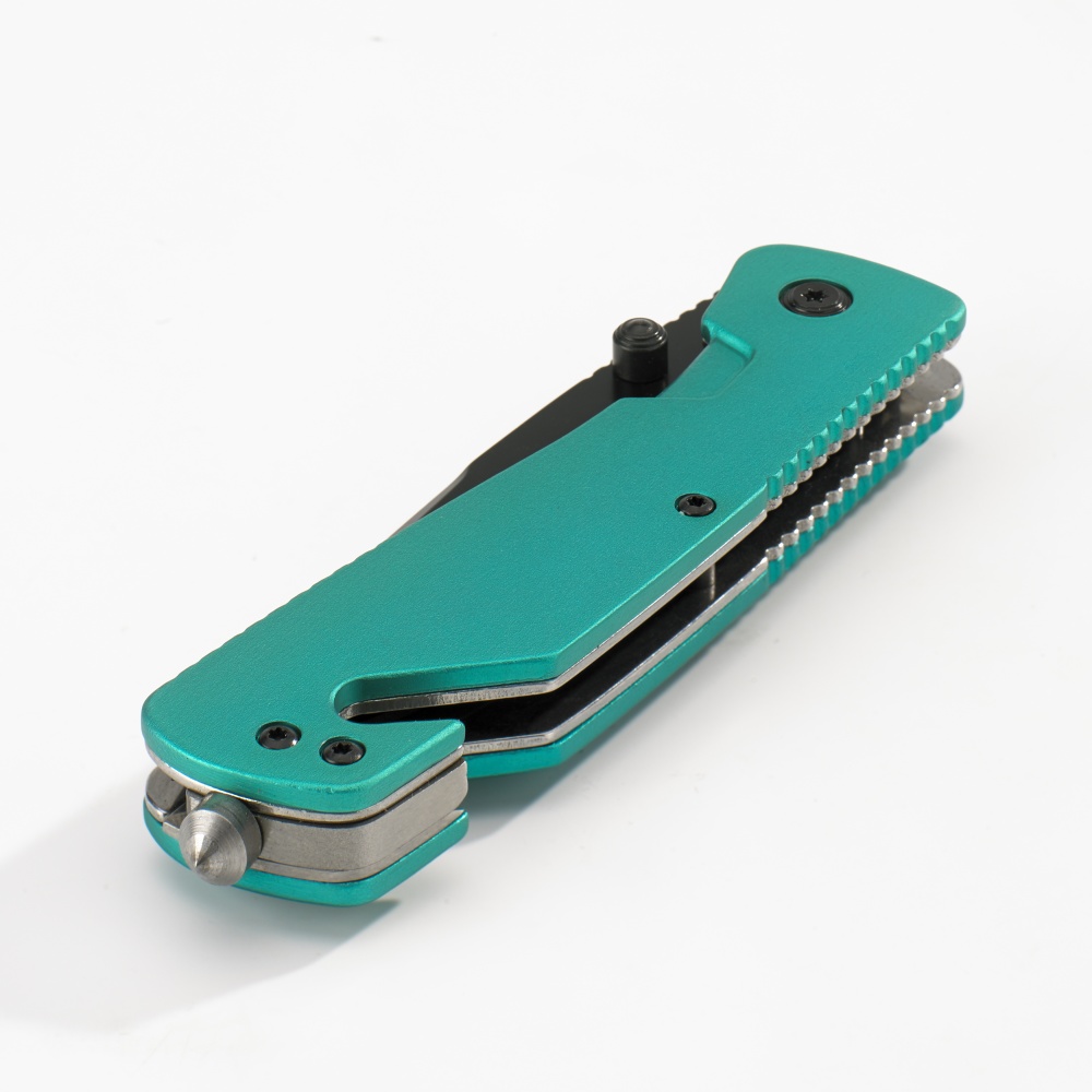 Logo trade corporate gifts image of: EMERGENCY CAR KNIFE EXTREME 3in1, turquoise