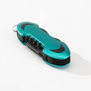 Logotrade promotional merchandise picture of: SET COLORADO I: LED TORCH AND A POCKET KNIFE, turquoise