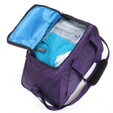 Logotrade promotional giveaway image of: SPORT & TRAVEL BAG MASTER, purple