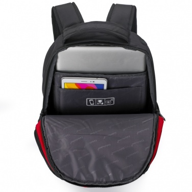 Logo trade promotional giveaway photo of: COLORISSIMO LAPTOP  BACKPACK 14’, black