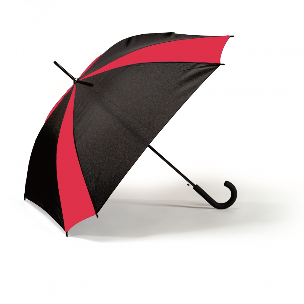 Logotrade promotional giveaways photo of: SAINT TROPEZ UMBRELLA, red/black