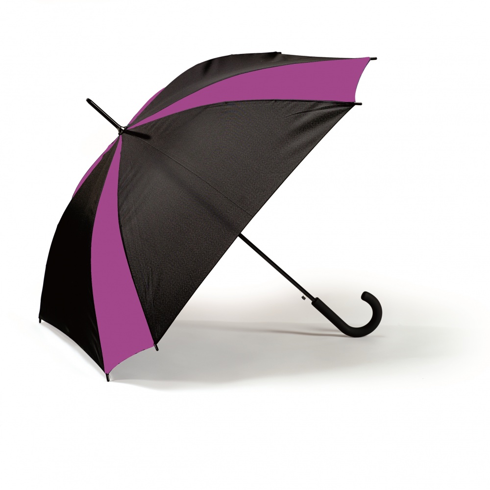 Logotrade business gift image of: SAINT TROPEZ UMBRELLA, purple/black