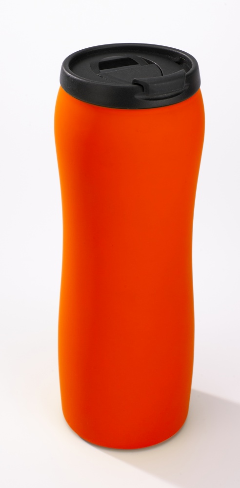 Logo trade promotional product photo of: THERMAL MUG COLORISSIMO, 500 ml, orange