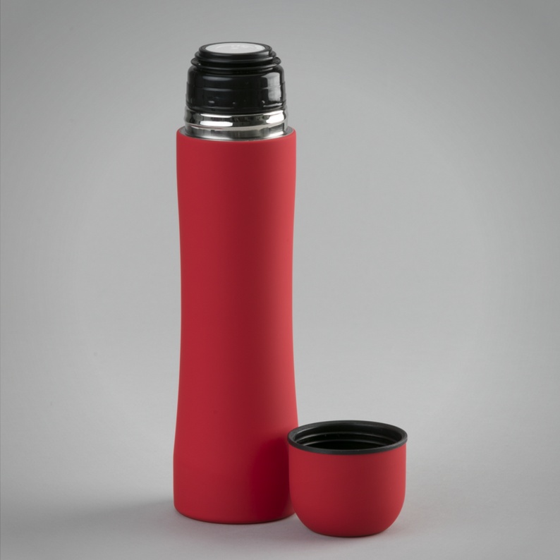 Logo trade advertising products picture of: THERMOS COLORISSIMO, 500 ml, red