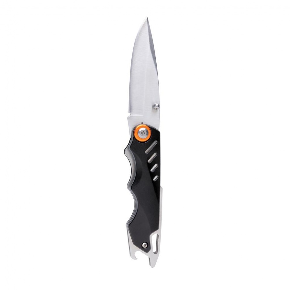 Logotrade promotional product image of: Excalibur outdoor knife, black