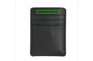 Logotrade promotional products photo of: Swiss Peak Powerbank wallet, black